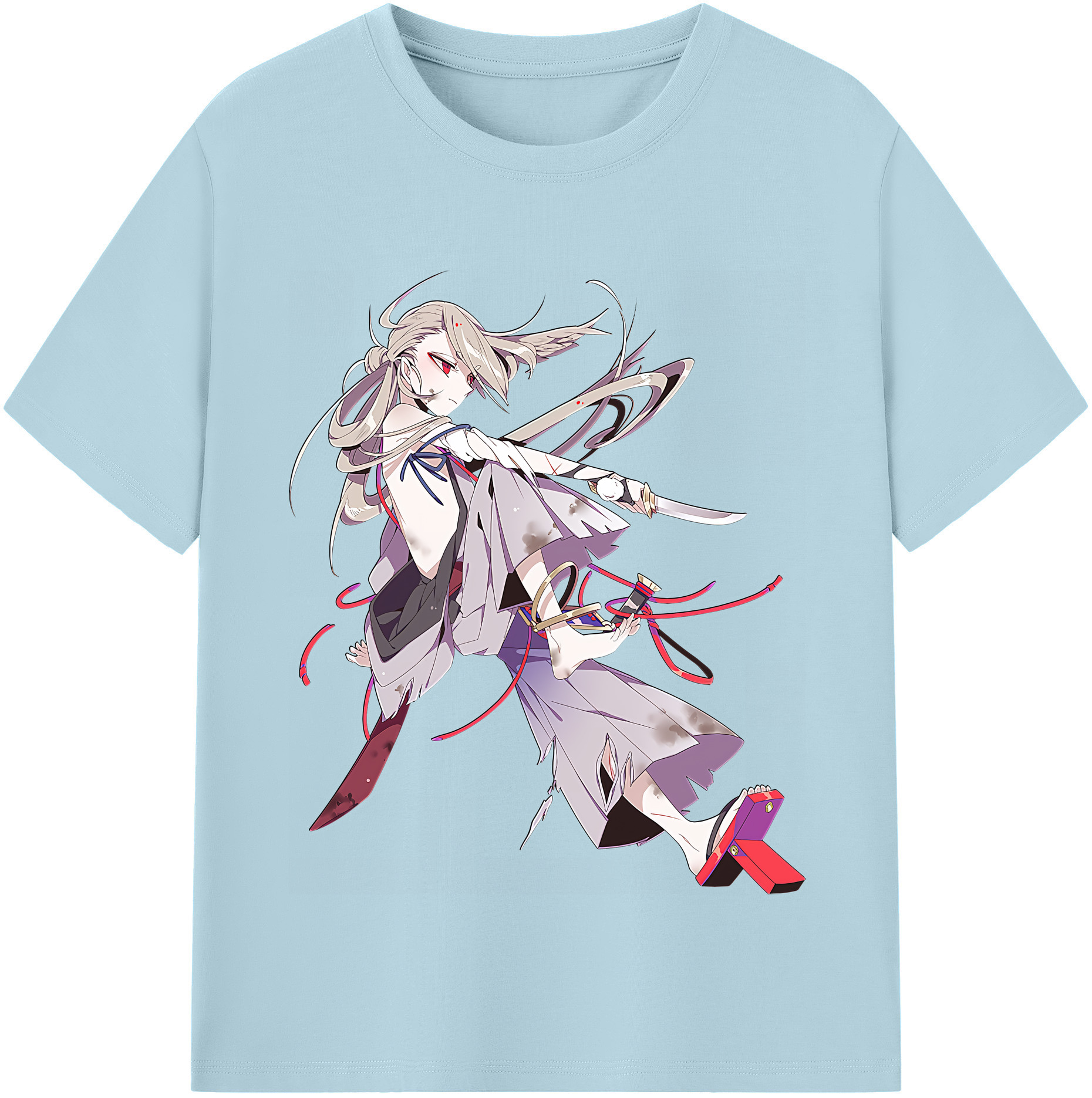 （画像用） 刀剣乱舞 Touken Ranbu 綿100％半袖Tシャツ（フロントプリント）